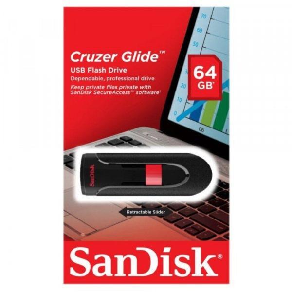 SanDisk 64 GB USB 3.0 Cruzer Glide Flash Drive (64GB)